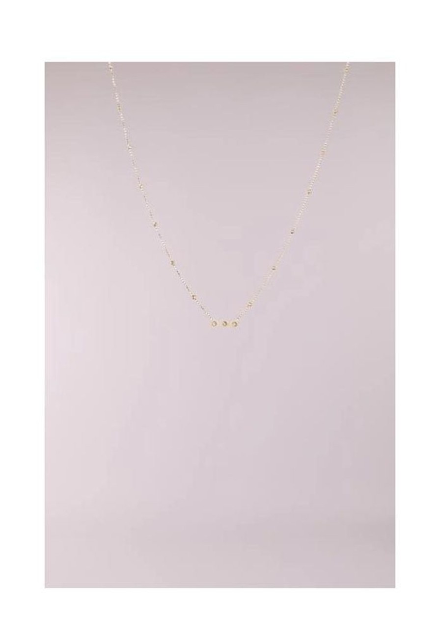 Dames Go Dutch Label Horloges & Sieraden | Ketting Diamonds N1378-2