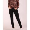 Dames Red Button Jeans | Jeans Jimmy Srb3804 Black