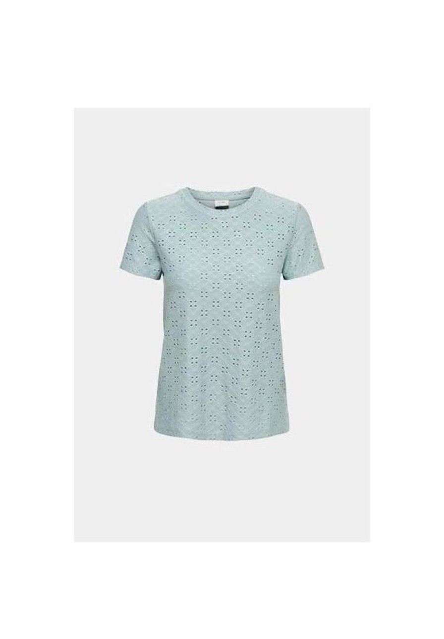 Dames JDY Shirts & Tops | Broderie Shirt Cathinka 15158450 Noos