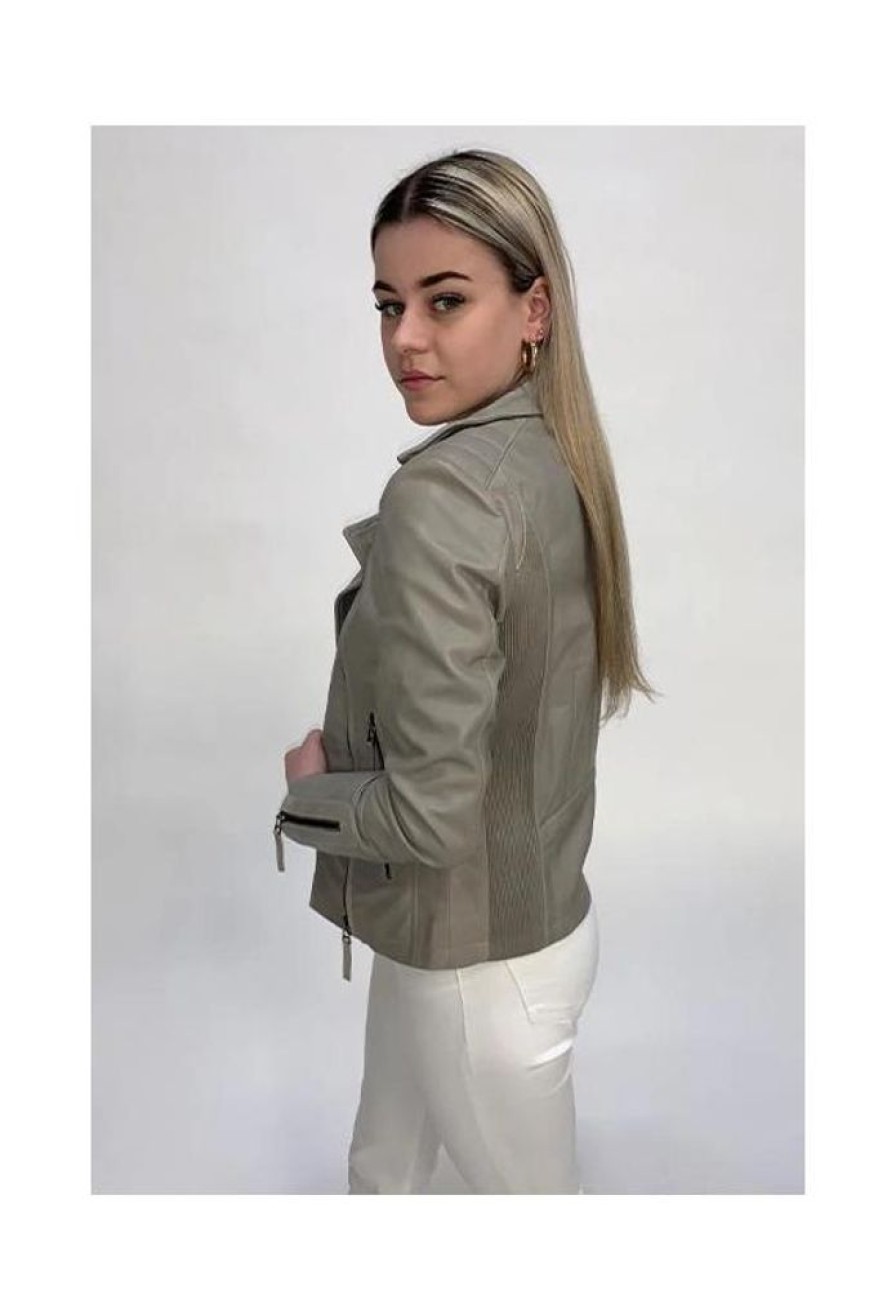 Dames Dekkers Jassen & Blazers | Leer Jacket Lia Lia