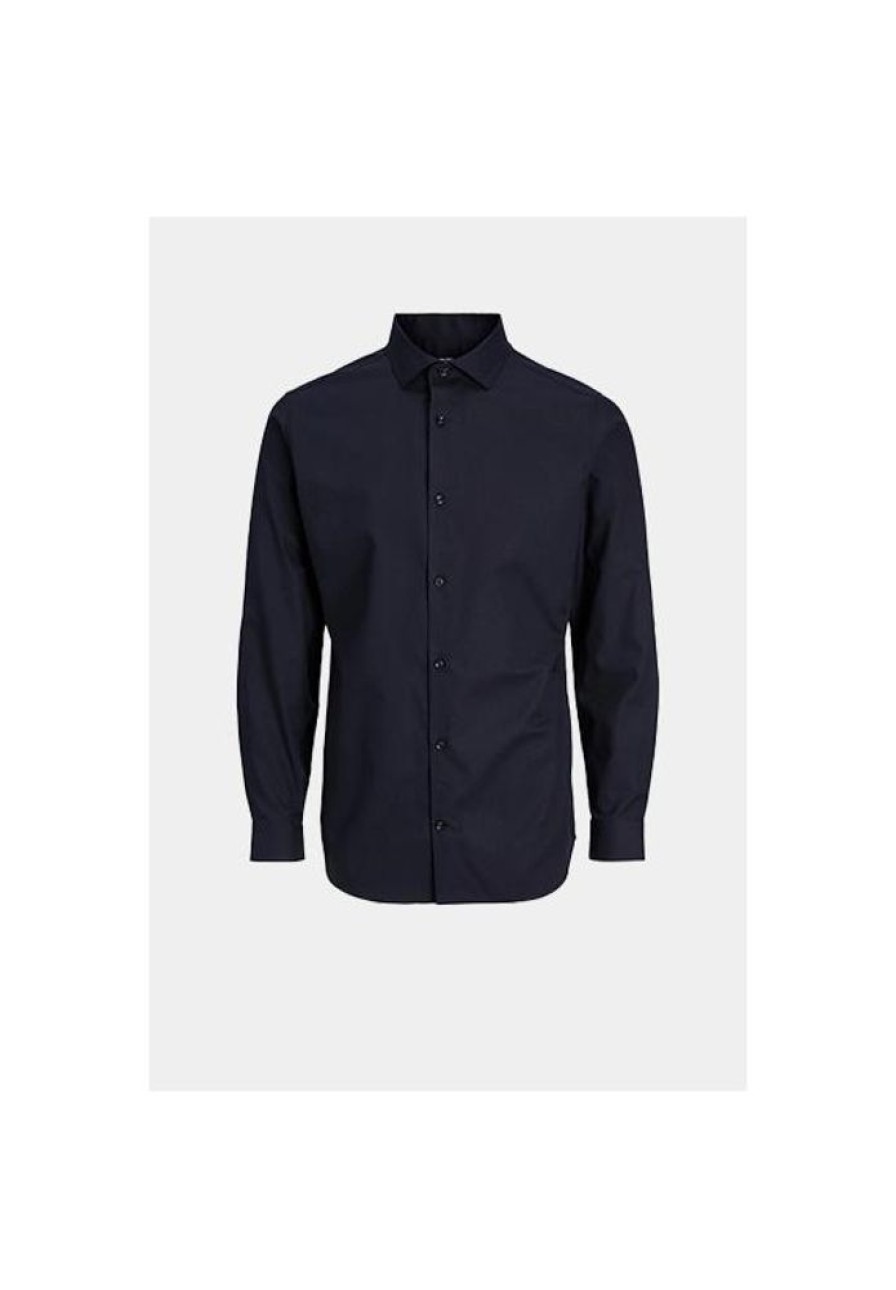 Heren Jack and Jones Overhemden | Overhemd Parker 12227385 Noos