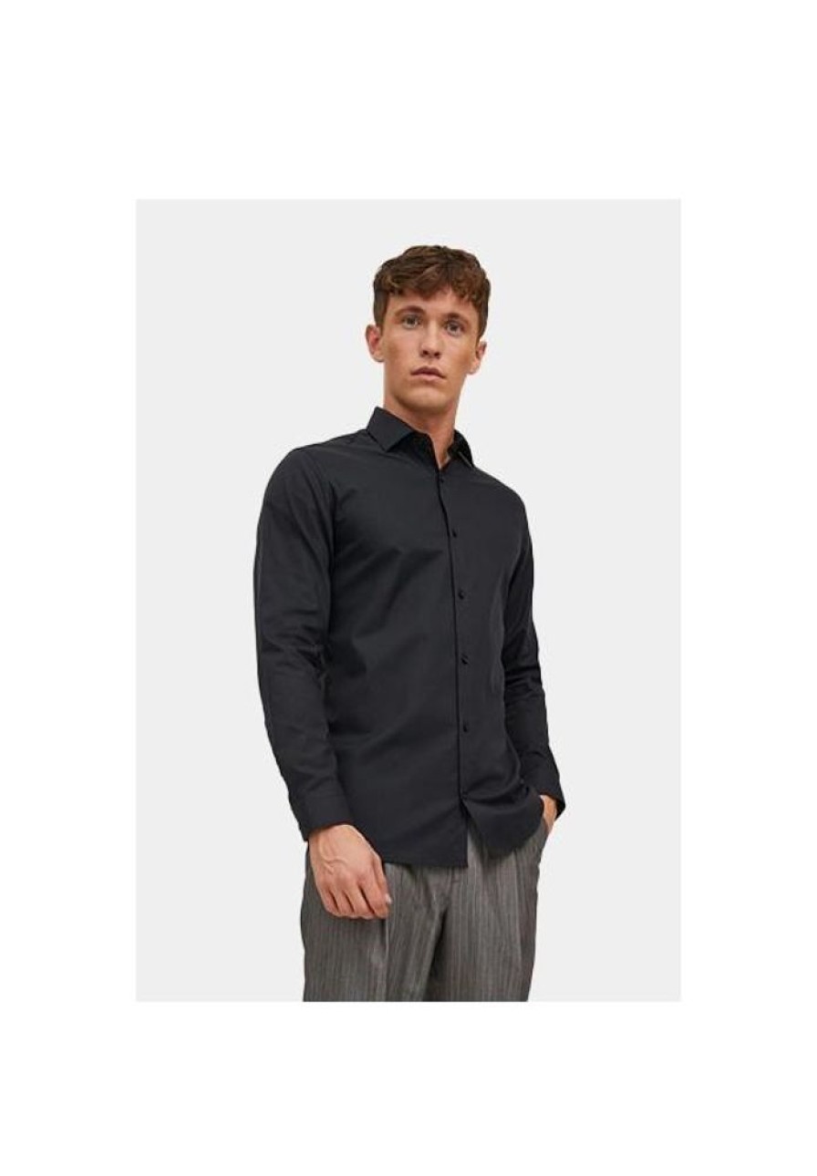 Heren Jack and Jones Overhemden | Overhemd Parker 12227385 Noos