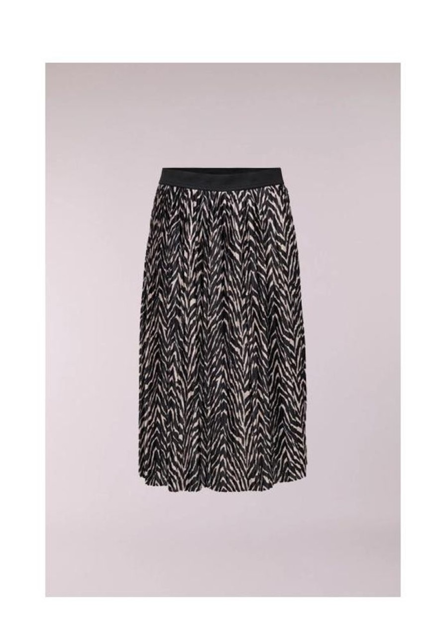 Dames JDY Jurken & Rokken | Plooirok Boa Met Animal Print 15214824