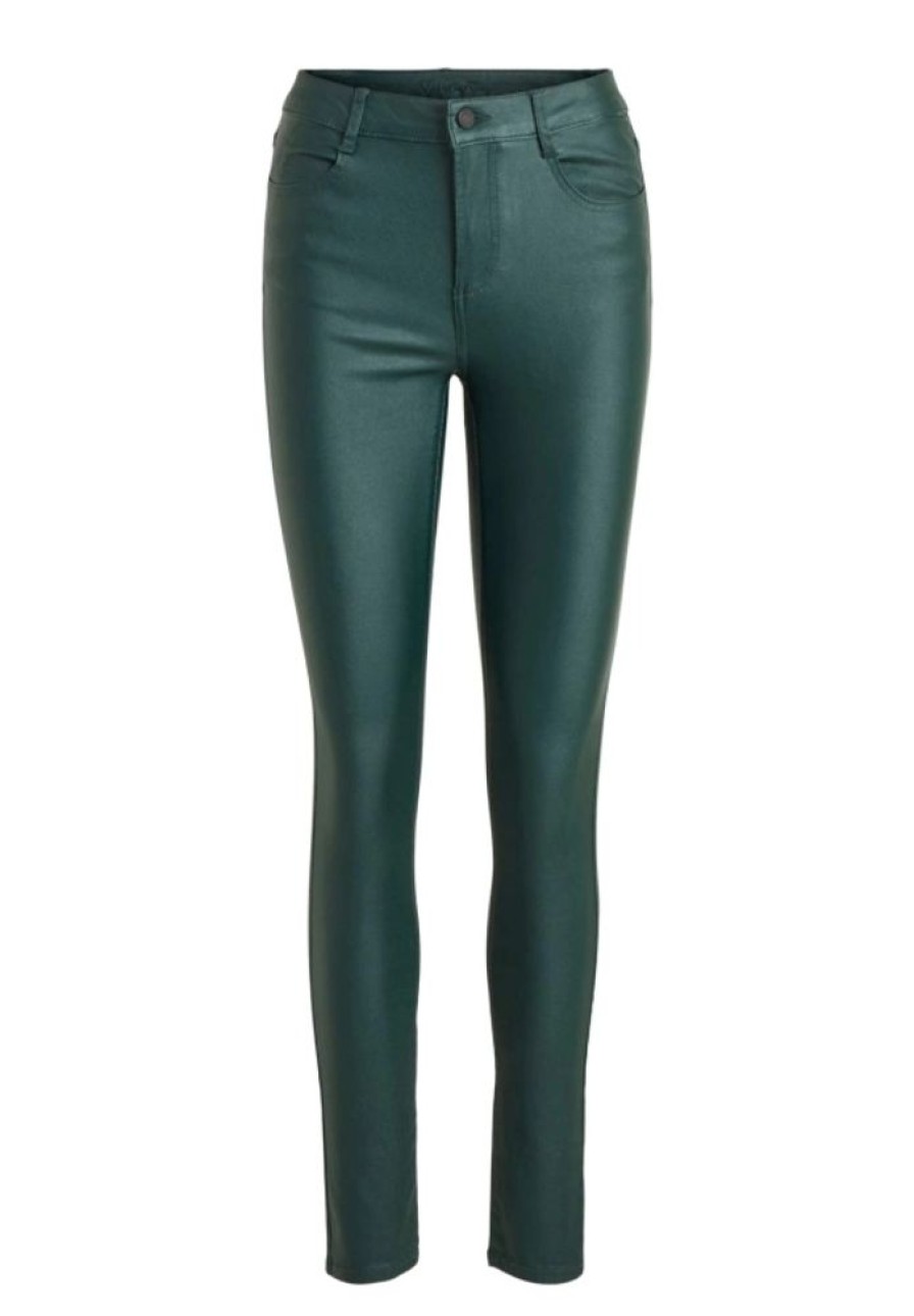 Dames VILA Broeken | Gecoate Broek Commit Skinny Fit 14036194