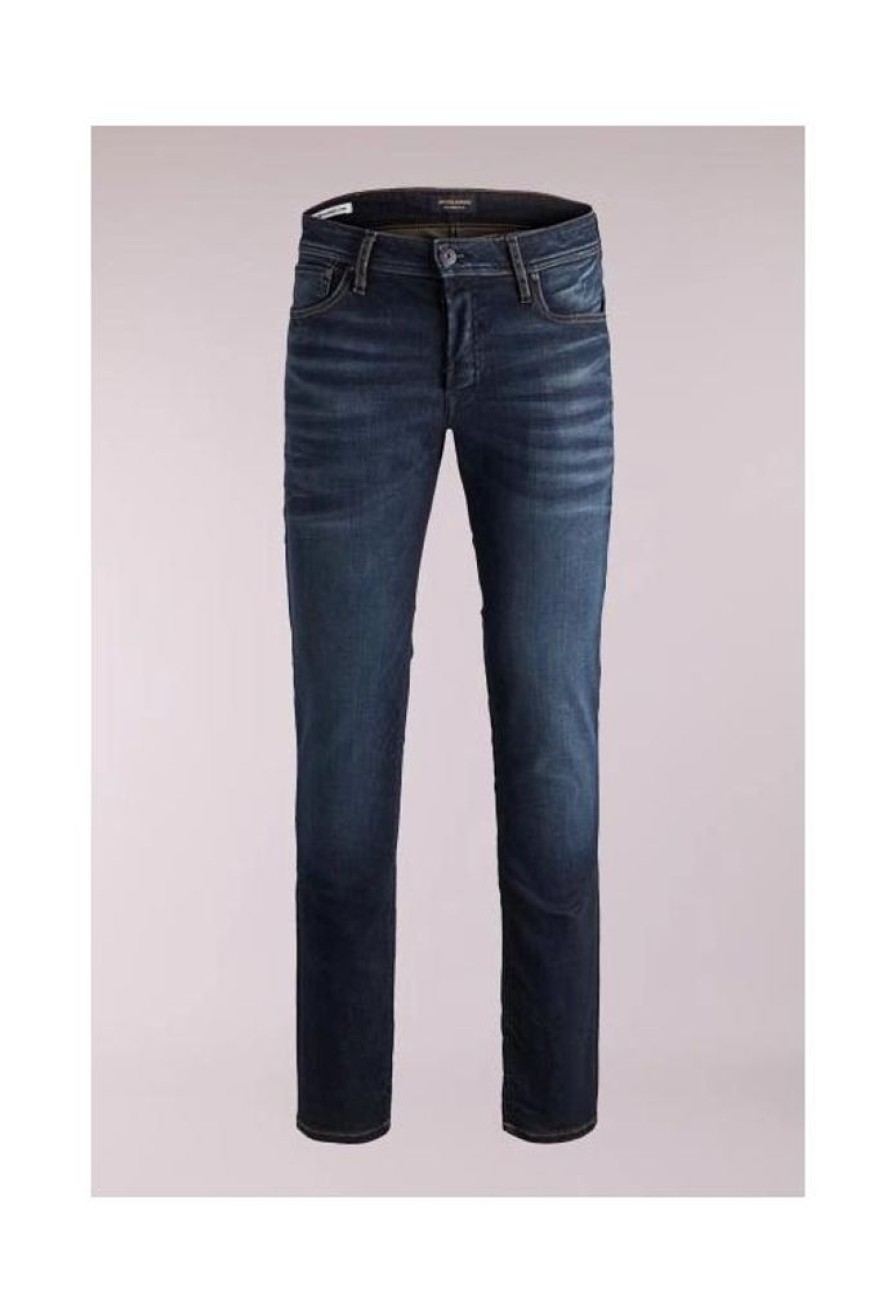 Heren Jack and Jones Jeans | Jeans Tim Slim Straight Fit 12118215