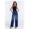 Dames Cup of Joe denim Jeans | Jeans Wide Leg Lulu Dark Blue