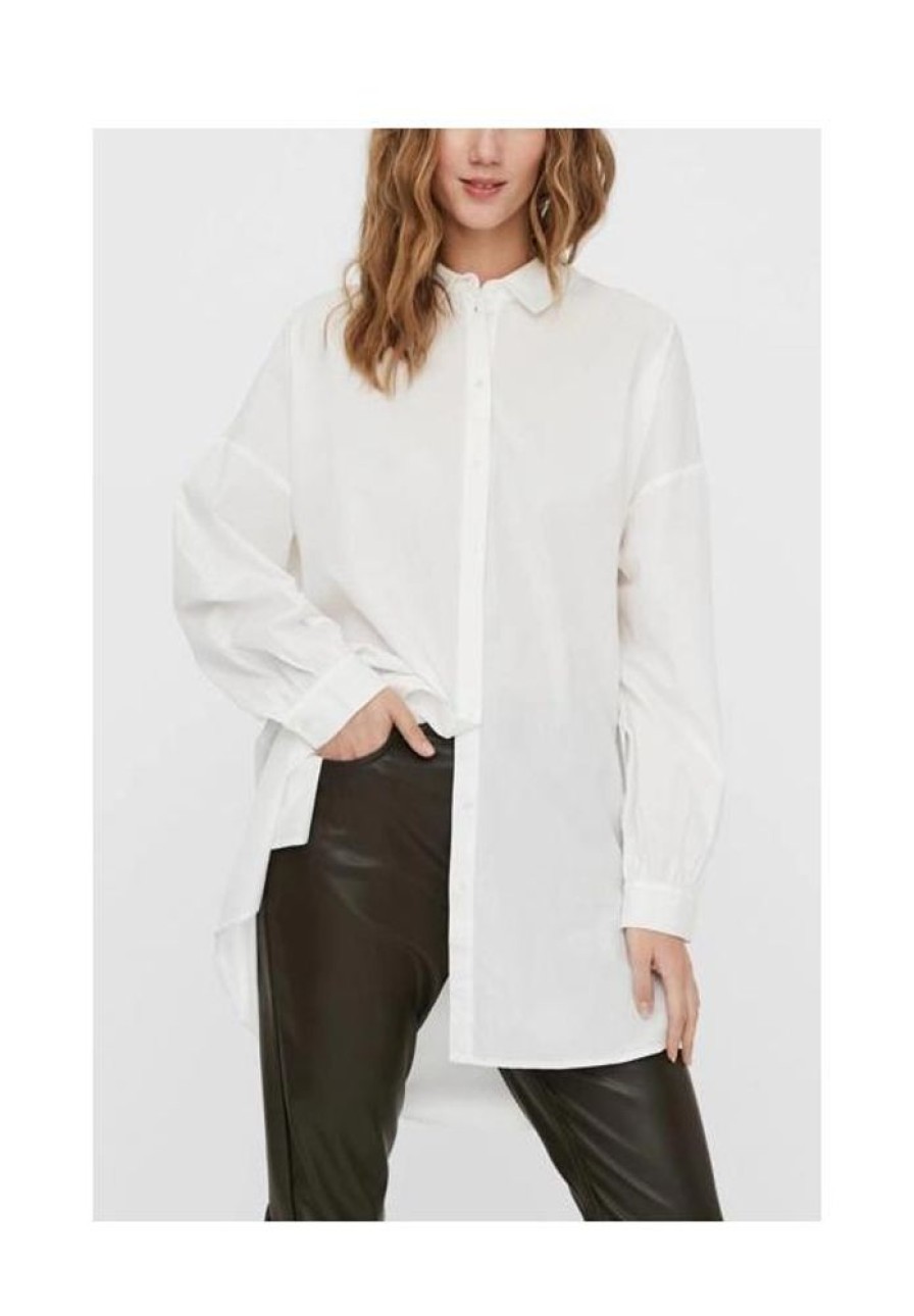 Dames Vero Moda Blouses & Tunieken | Lange Blouse Bina 10250576 Noos