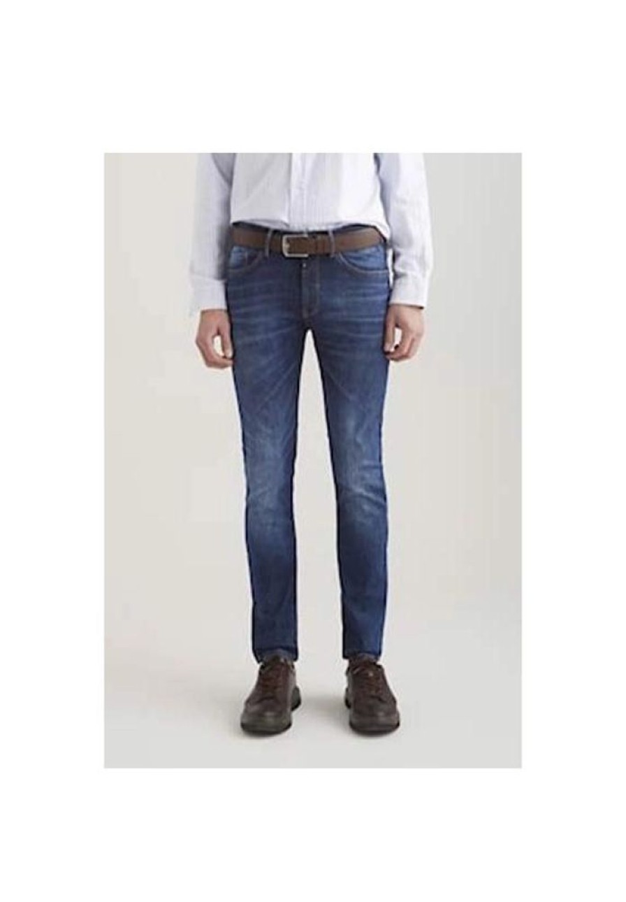 Heren Cup of Joe denim Jeans | Jeans Slim Fit Welflex Leo Space Blue