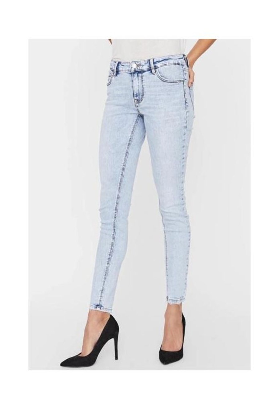 Dames Vero Moda Jeans | Low-Waist Skinny Jeans Lydia 10225481