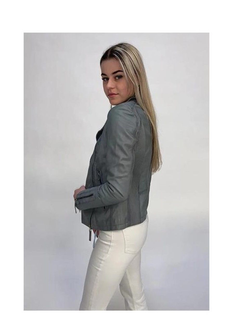 Dames Dekkers Jassen & Blazers | Leer Jacket Lia Lia