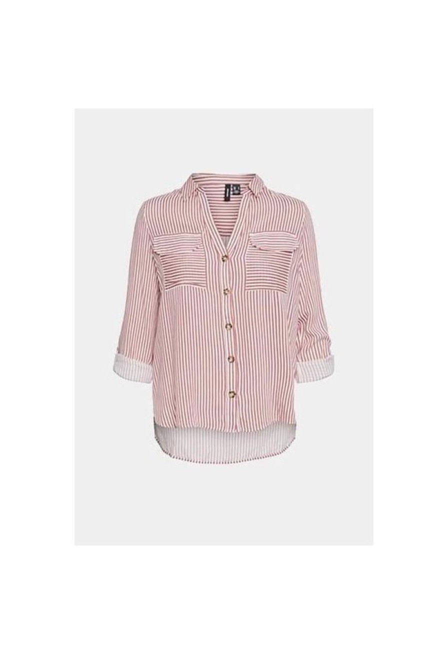 Dames Vero Moda Blouses & Tunieken | Blouse Bumpy 10275283 Noos