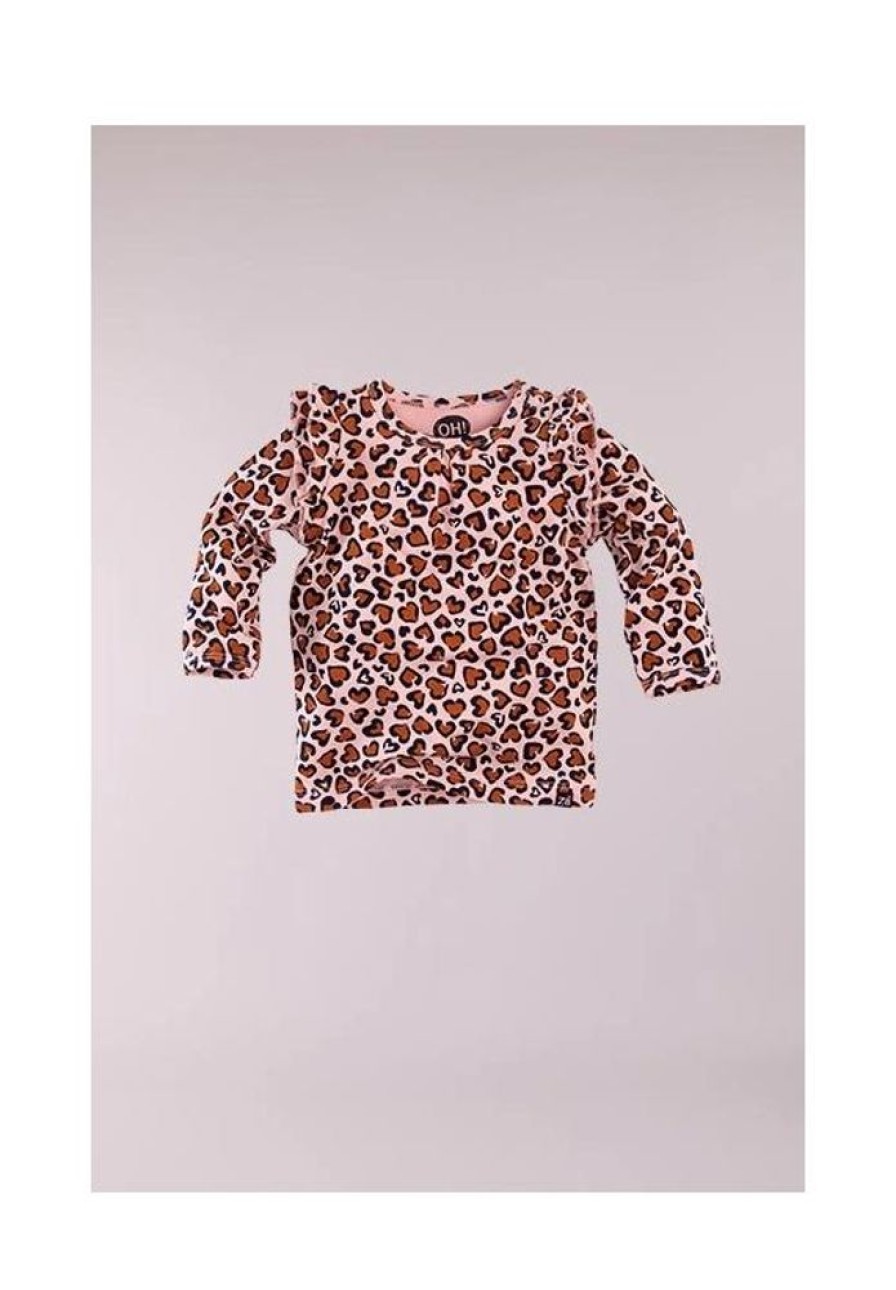 Baby Z8 Shirtjes & Topjes | Leopard Print Shirtje Lola Lola Wi20