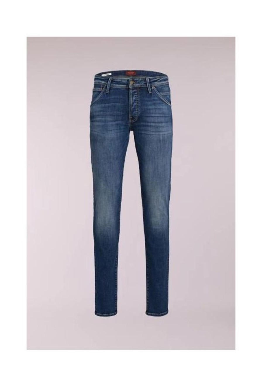 Heren Jack and Jones Jeans | Jeans Glenn Fox Slim Fit 12175888 Noos