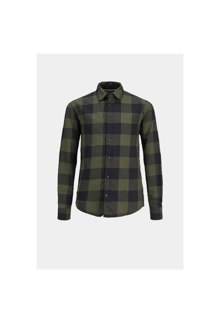 Kinderen Jack and Jones Overhemden | Blouse Egingham 12183050