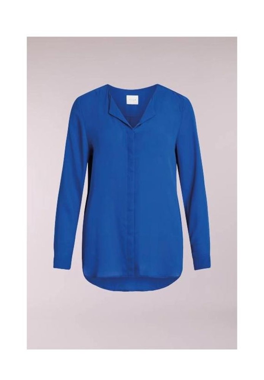 Dames VILA Blouses & Tunieken | Basic Blouse Lucy 14044253 Noos