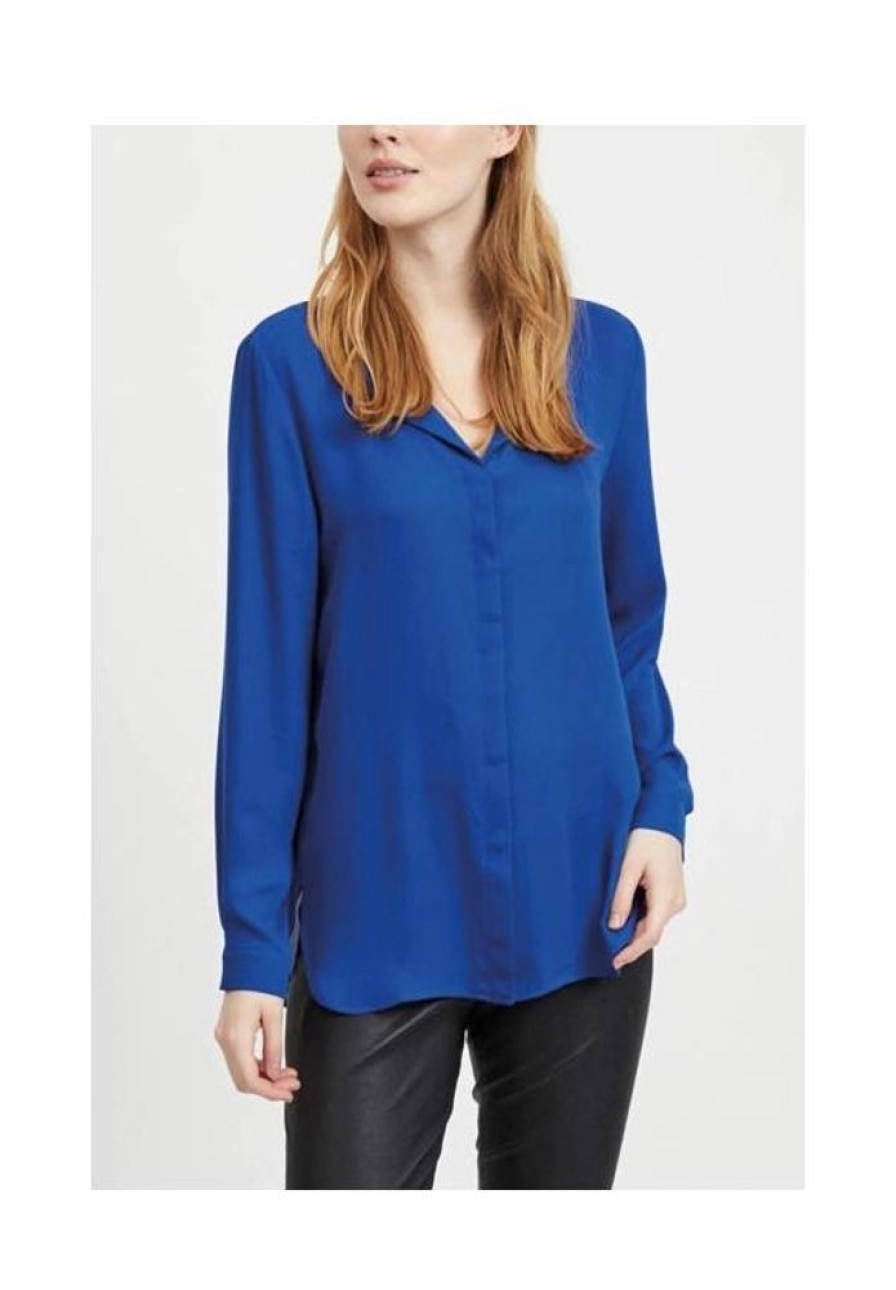 Dames VILA Blouses & Tunieken | Basic Blouse Lucy 14044253 Noos