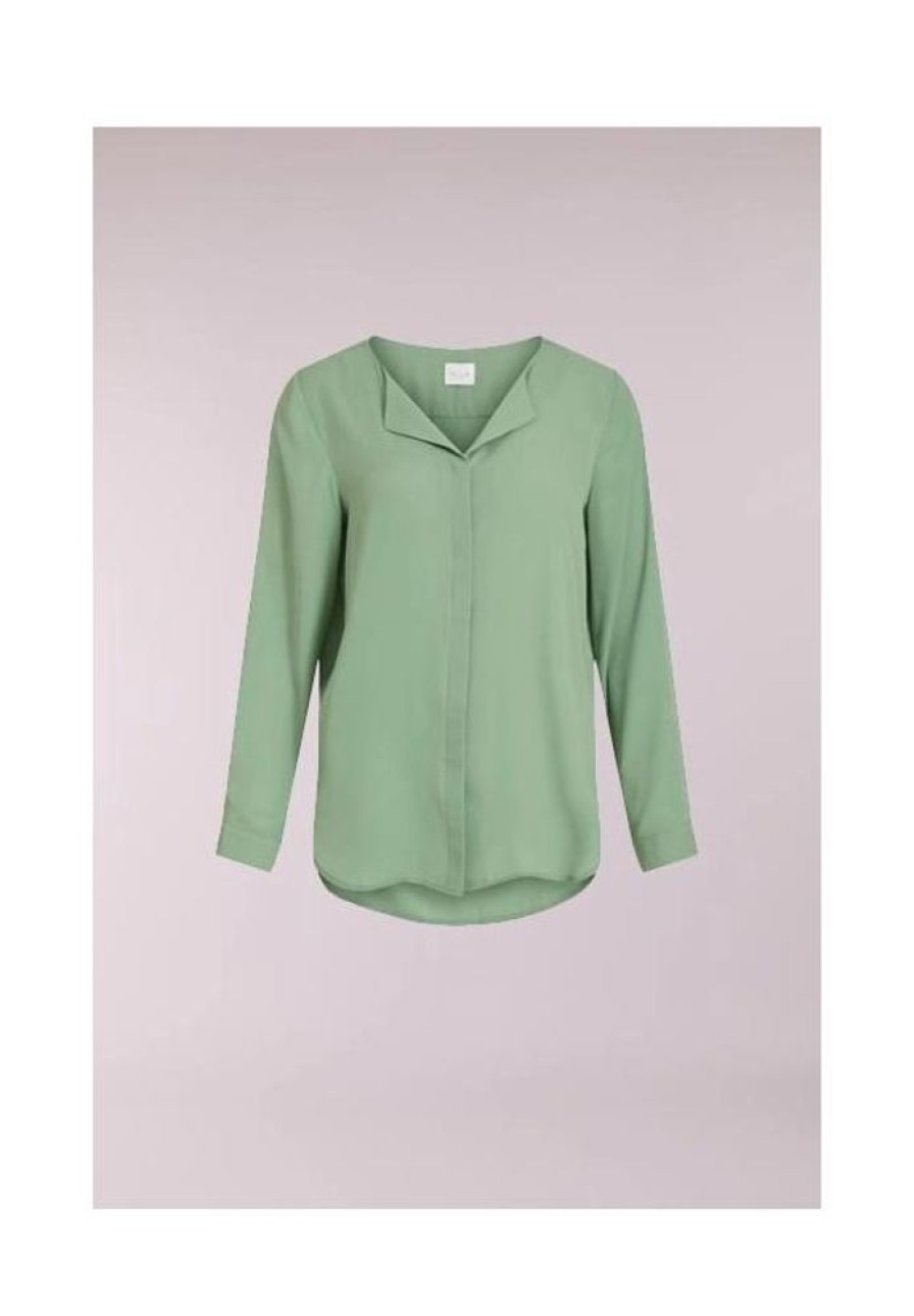 Dames VILA Blouses & Tunieken | Basic Blouse Lucy 14044253 Noos