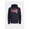 Heren Jack and Jones Truien & Vesten | Hoodie Logo 12233597 Noos