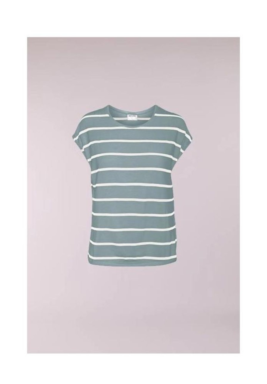 Dames Vero Moda Shirts & Tops | Gestreept Shirt Ava 10220773 Noos