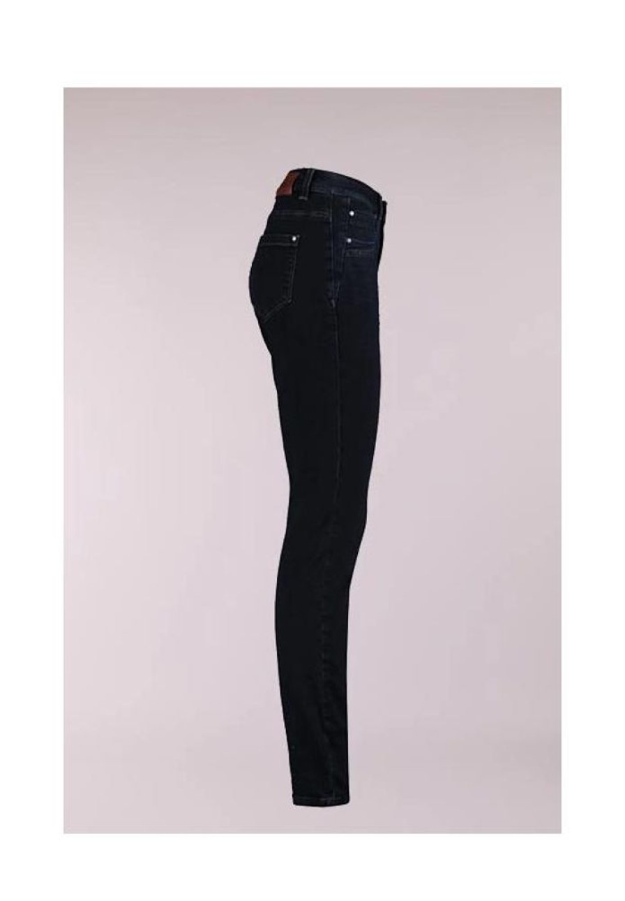 Dames Red Button Jeans | Jeans Jimmy Srb3806 Deep Blue