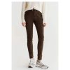 Dames Cup of Joe denim Broeken | Broek Mila Chocolate