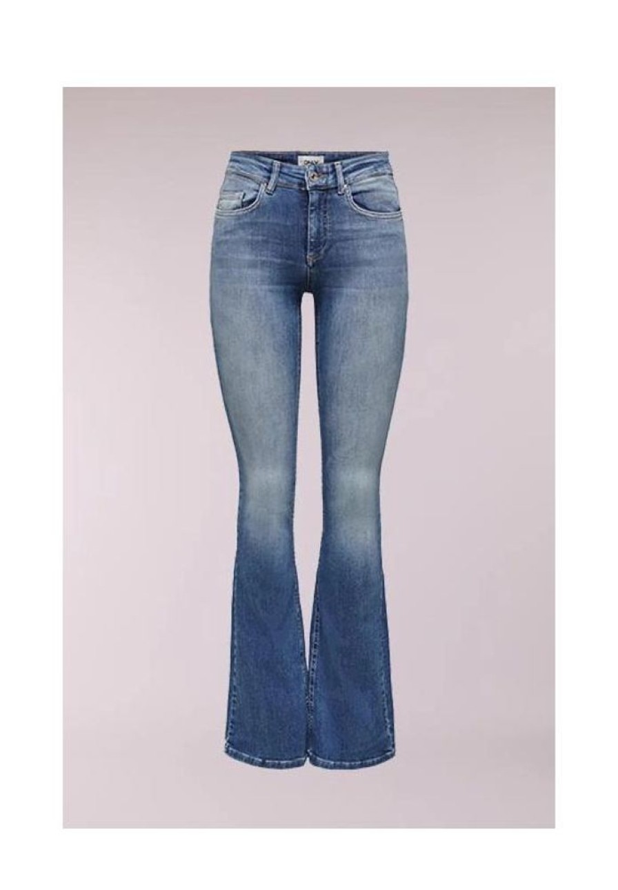 Dames ONLY Jeans | Flared Jeans Blush 15223514 Noos