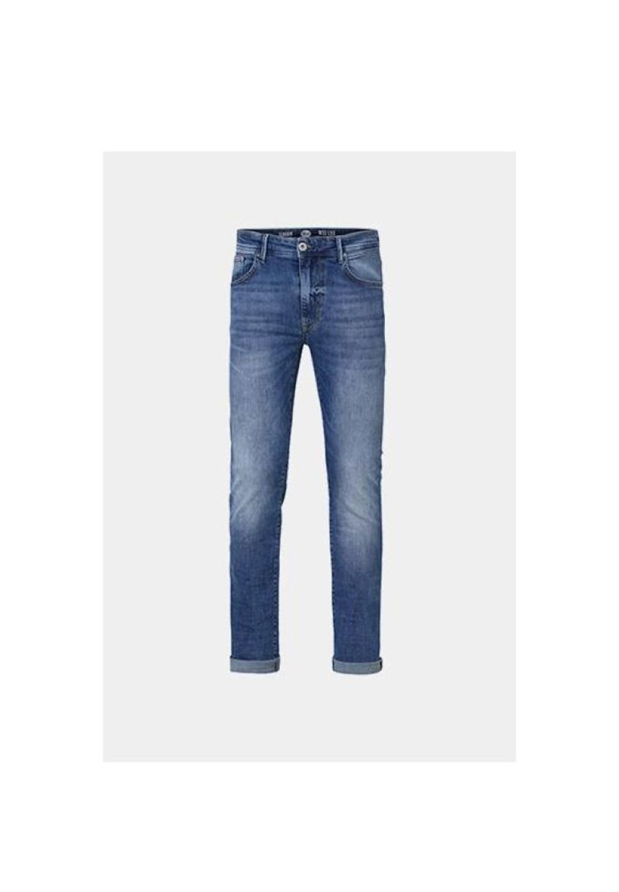 Heren Petrol Industries Jeans | Jeans Seaham Future Proof Light Indigo