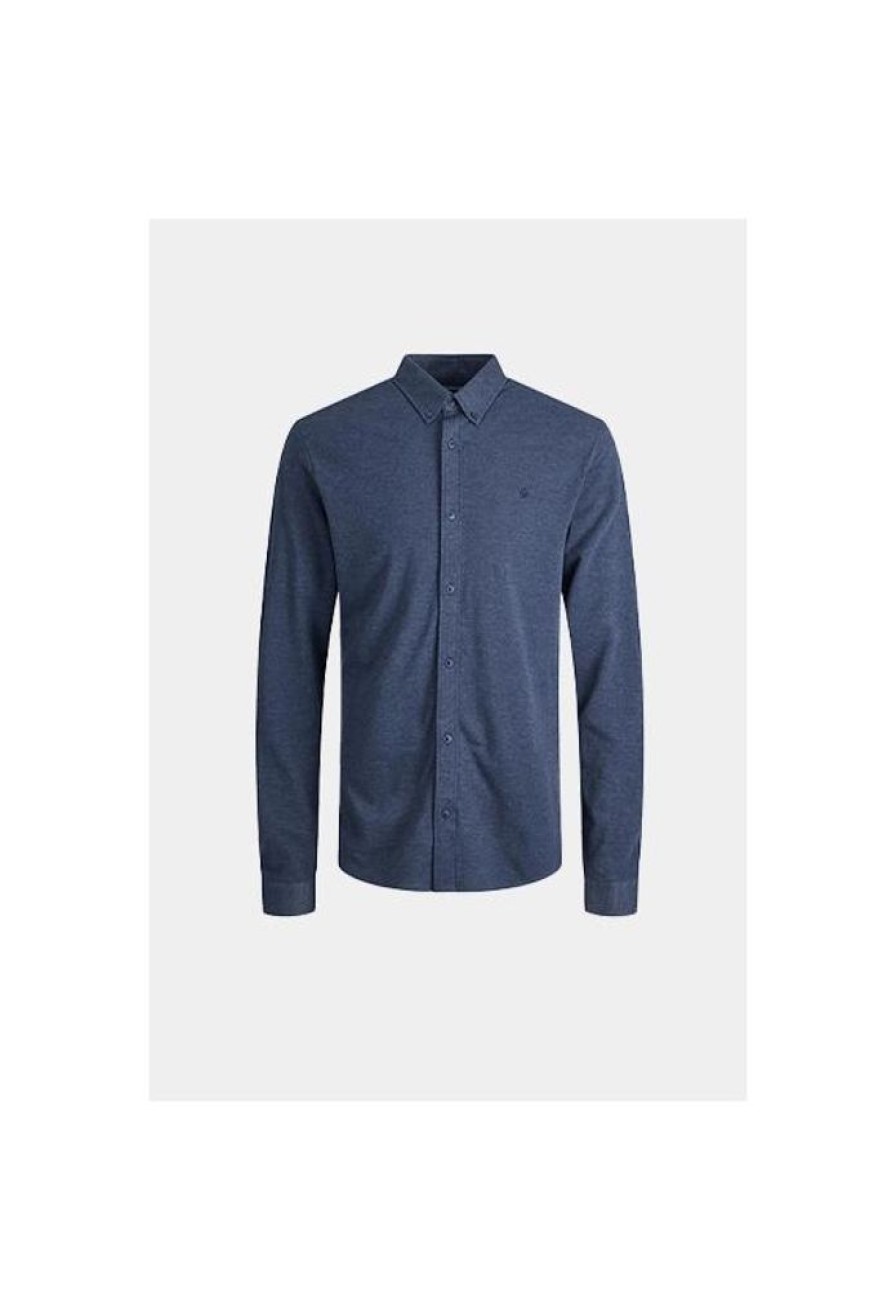 Heren Jack and Jones Overhemden | Overhemd Pique 12212345