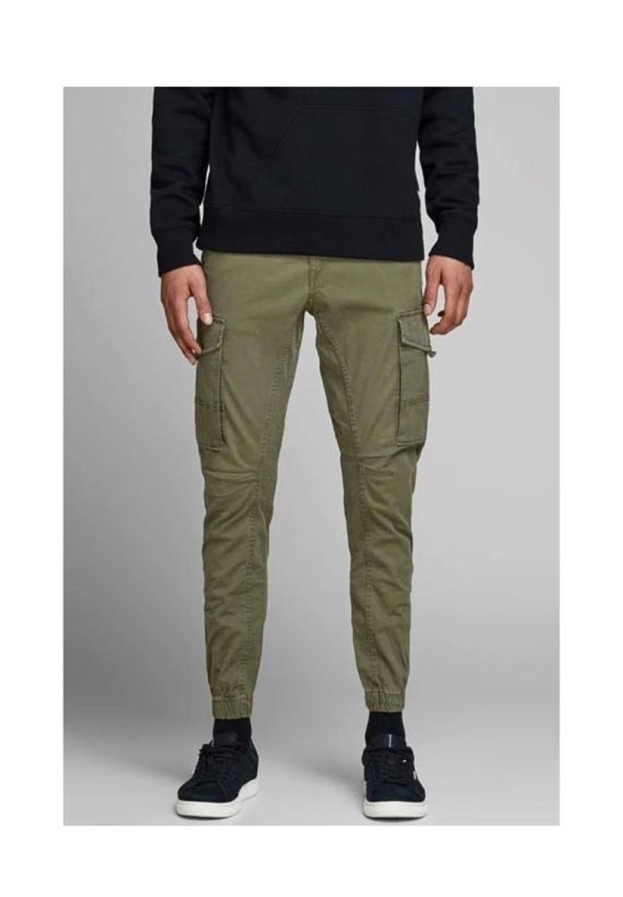 Heren Jack and Jones Broeken | Cargo Broek Paul Flake 12141844