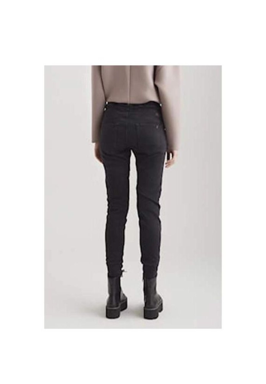 Dames Cup of Joe denim Broeken | Broek Mila Black