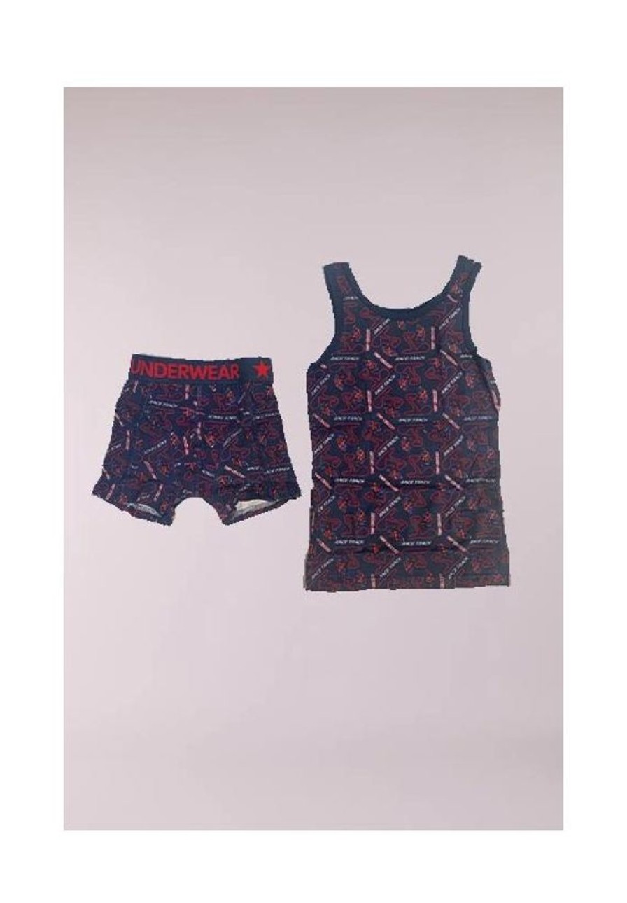 Kinderen Funderwear Tas | Hemd + Boxer 48112