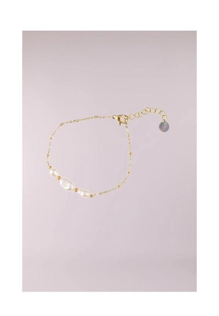 Dames Go Dutch Label Horloges & Sieraden | Armband Pearl B1201-2