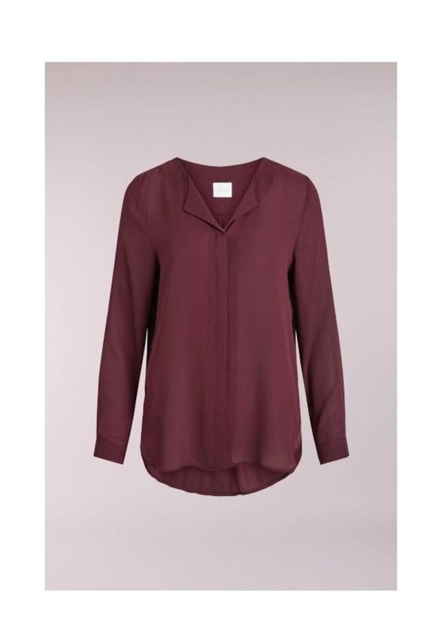 Dames VILA Blouses & Tunieken | Basic Blouse Lucy 14044253 Noos