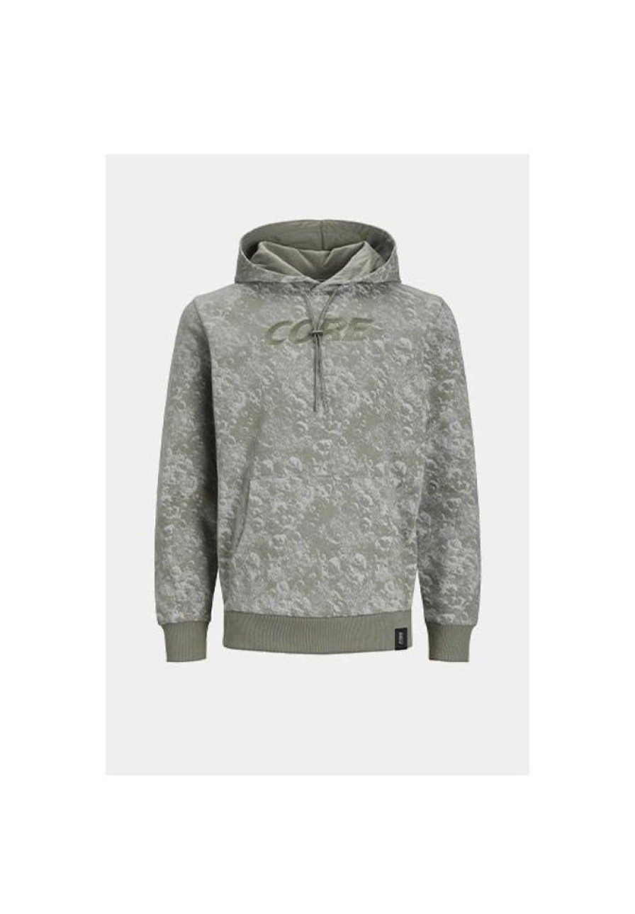 Heren Jack and Jones Truien & Vesten | Hoodie Aop 12252388