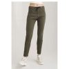 Dames Cup of Joe denim Broeken | Broek Mila Khaki