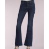 Dames Cup of Joe denim Jeans | Flared Jeans Laura Dark Blue Vintage