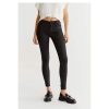 Dames Cup of Joe denim Broeken | Gecoate Jeans Well-Shaped High Elasticity Sophia Black Coated