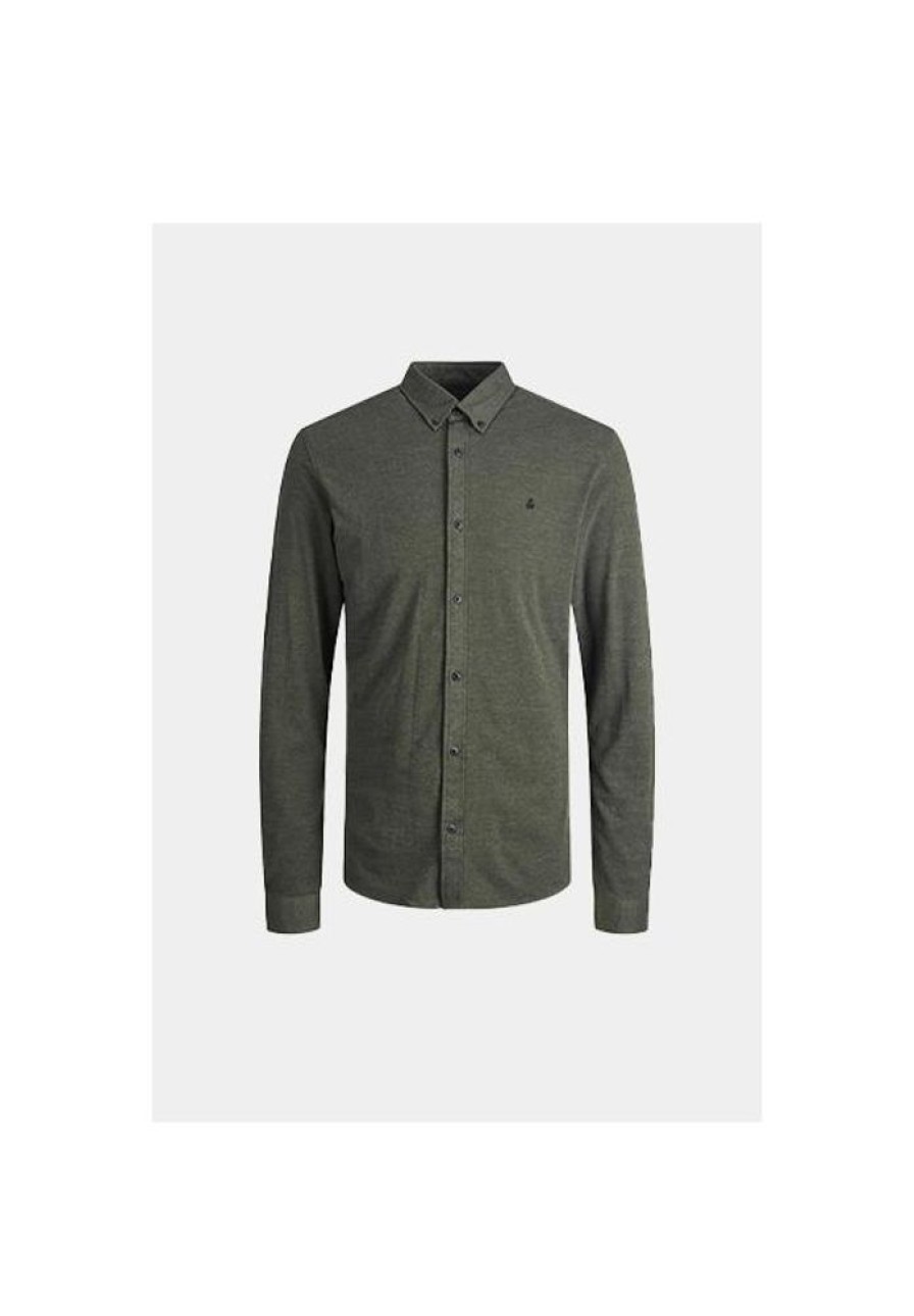 Heren Jack and Jones Overhemden | Overhemd Pique 12212345