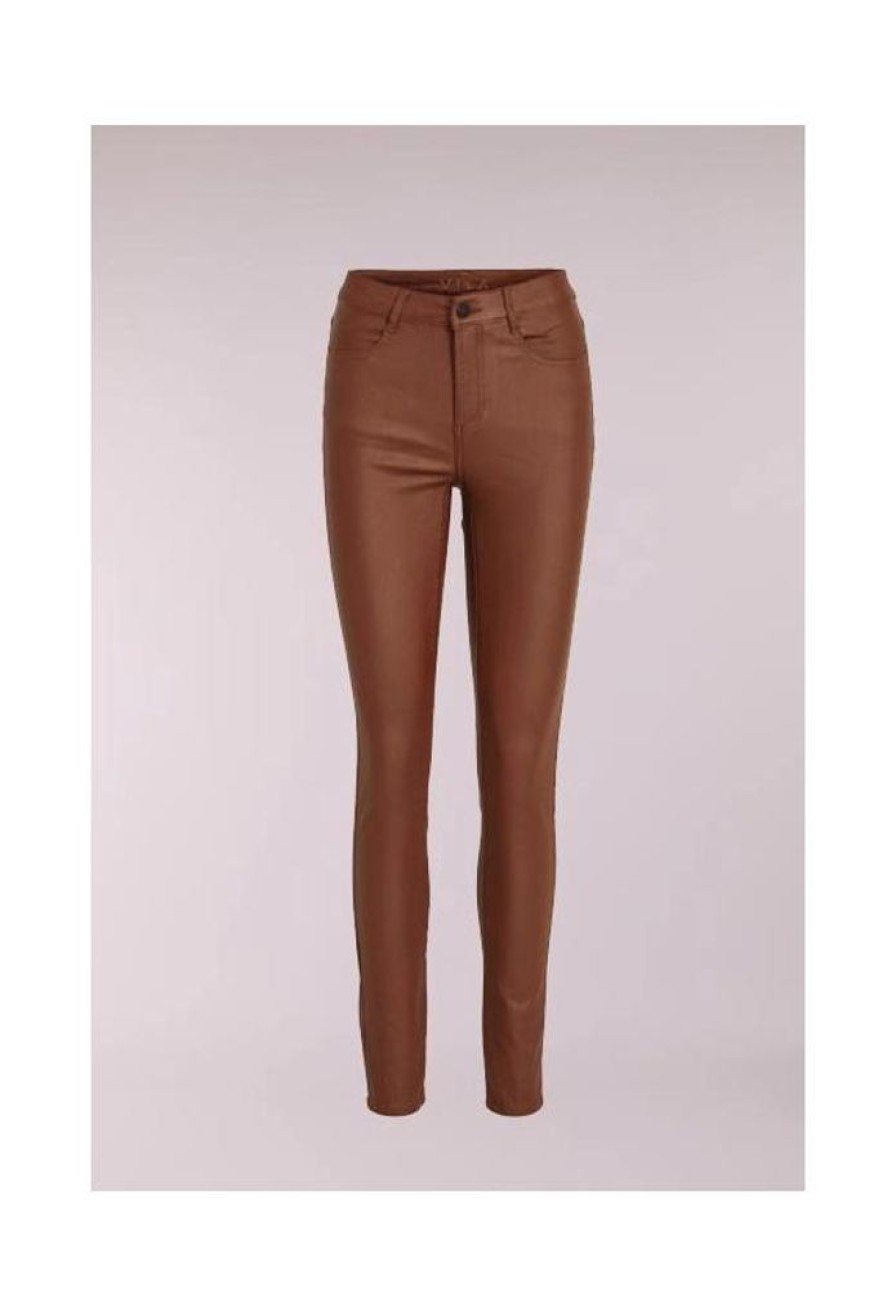 Dames VILA Broeken | Gecoate Broek Commit Skinny Fit 14036194