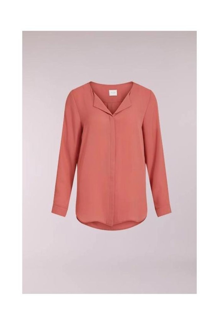 Dames VILA Blouses & Tunieken | Basic Blouse Lucy 14044253 Noos